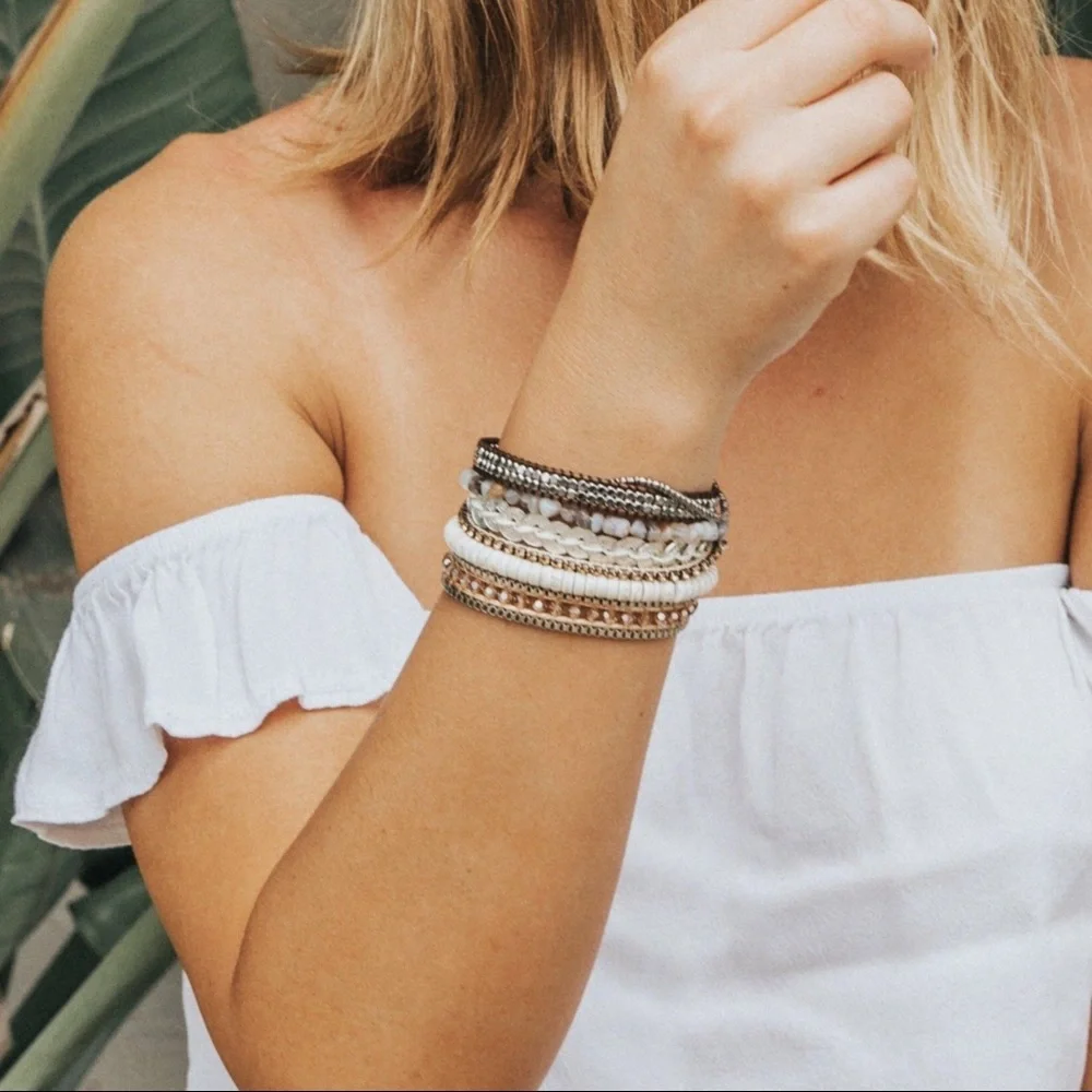 ***SOLD***Victoria Emerson Boho Cuff Bracelet - Picture 4 of 10